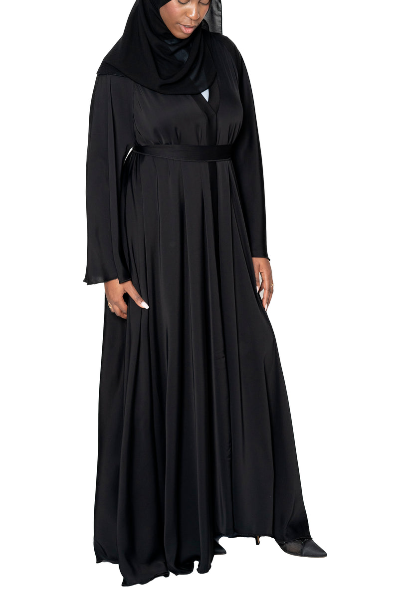 Dunya Abaya in Black | Al Shams Abayas_9