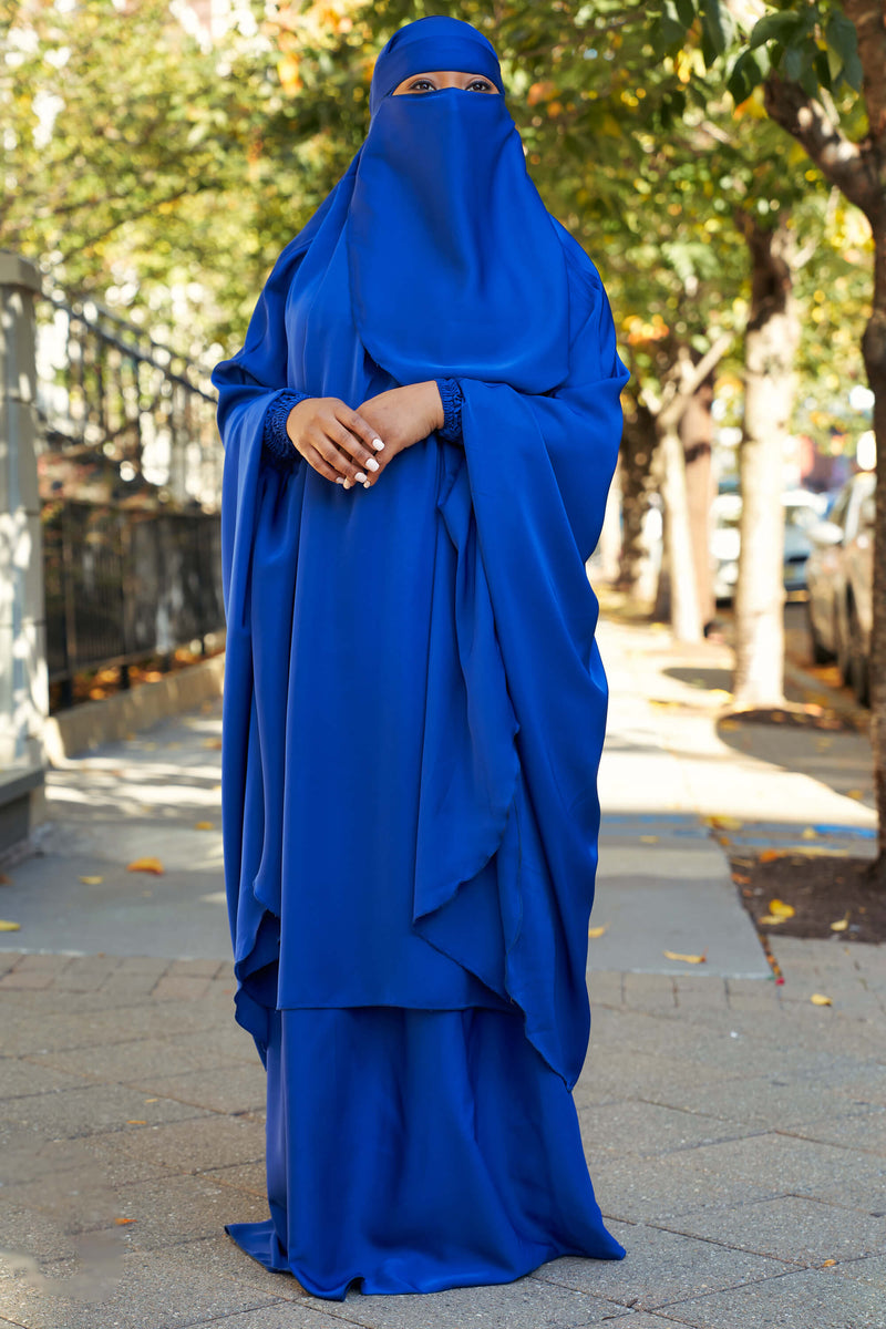 Mahasen Jilbab in Persian Blue | Al Shams Abayas_6