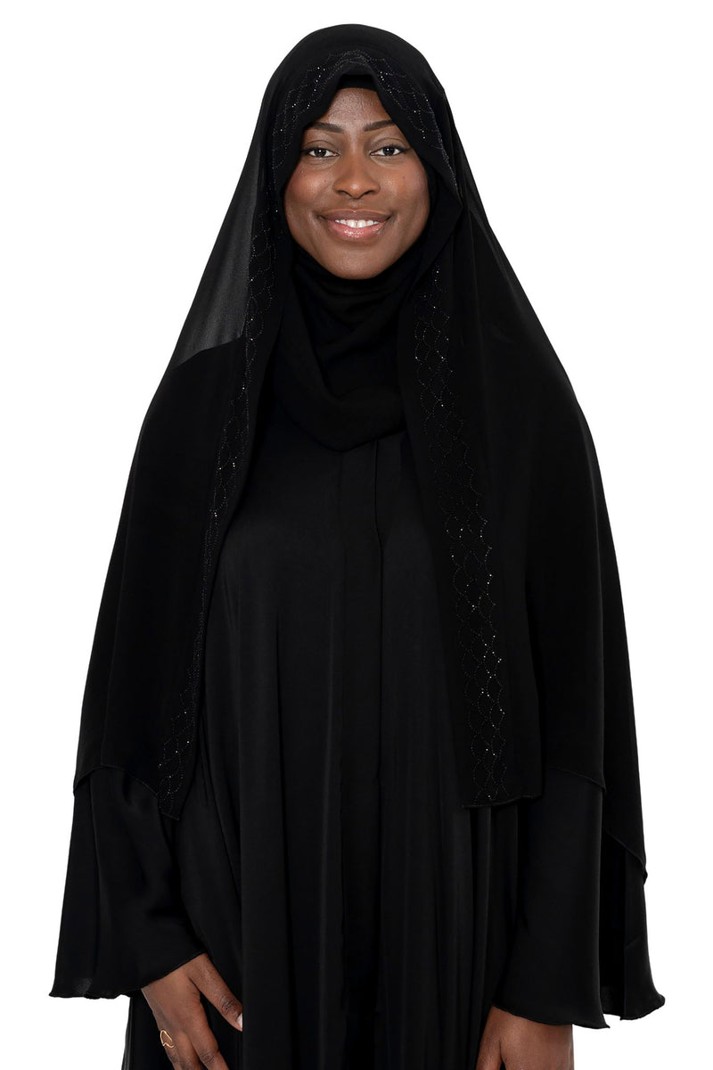 Shazia Ghashwa in Black | Al Shams Abayas_2