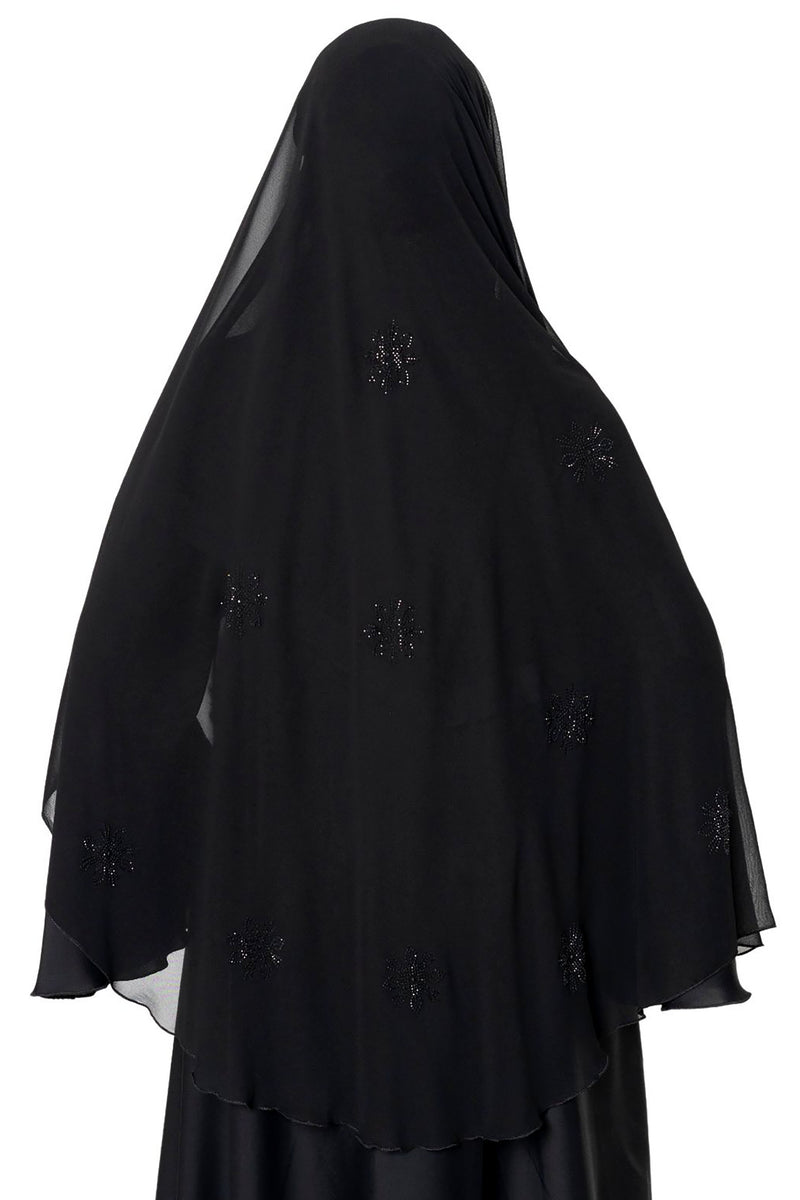 Shazia Ghashwa in Black | Al Shams Abayas_4