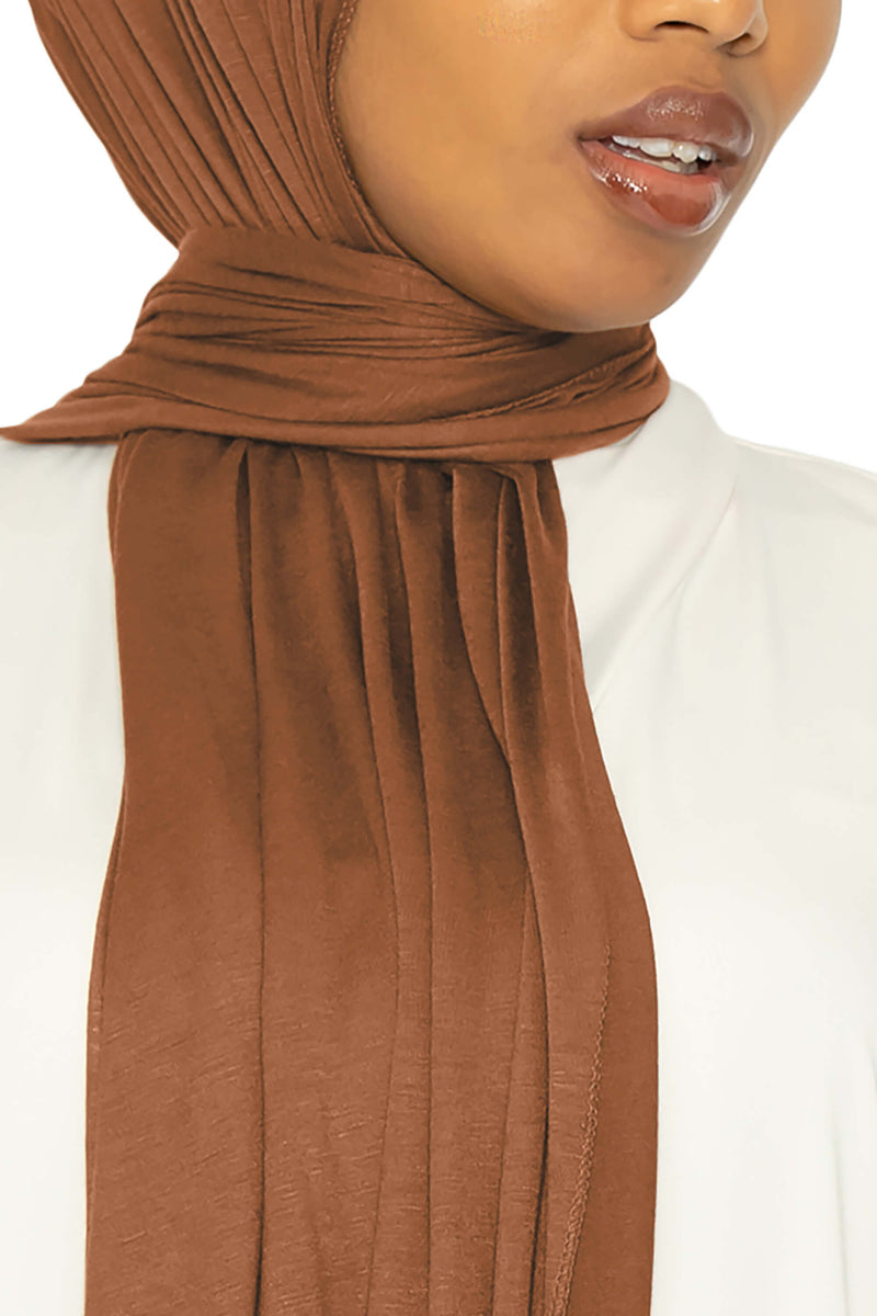Jersey Hijab Bronze | Al Shams Abayas 5