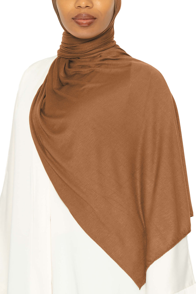 Jersey Hijab Bronze | Al Shams Abayas 3