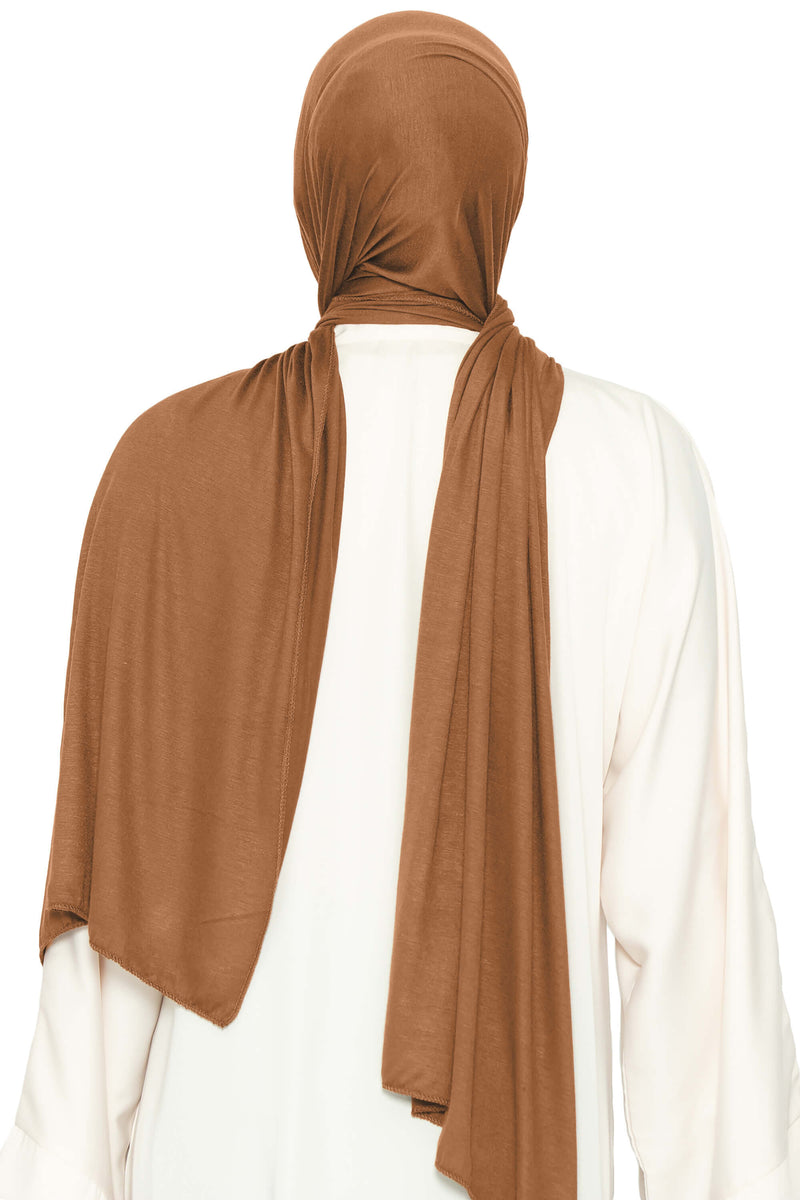 Jersey Hijab Bronze | Al Shams Abayas 4