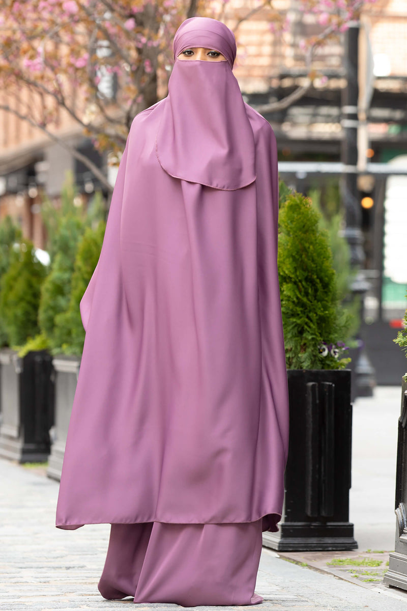 Mahasen Jilbab in Lavender | Al Shams Abayas 5