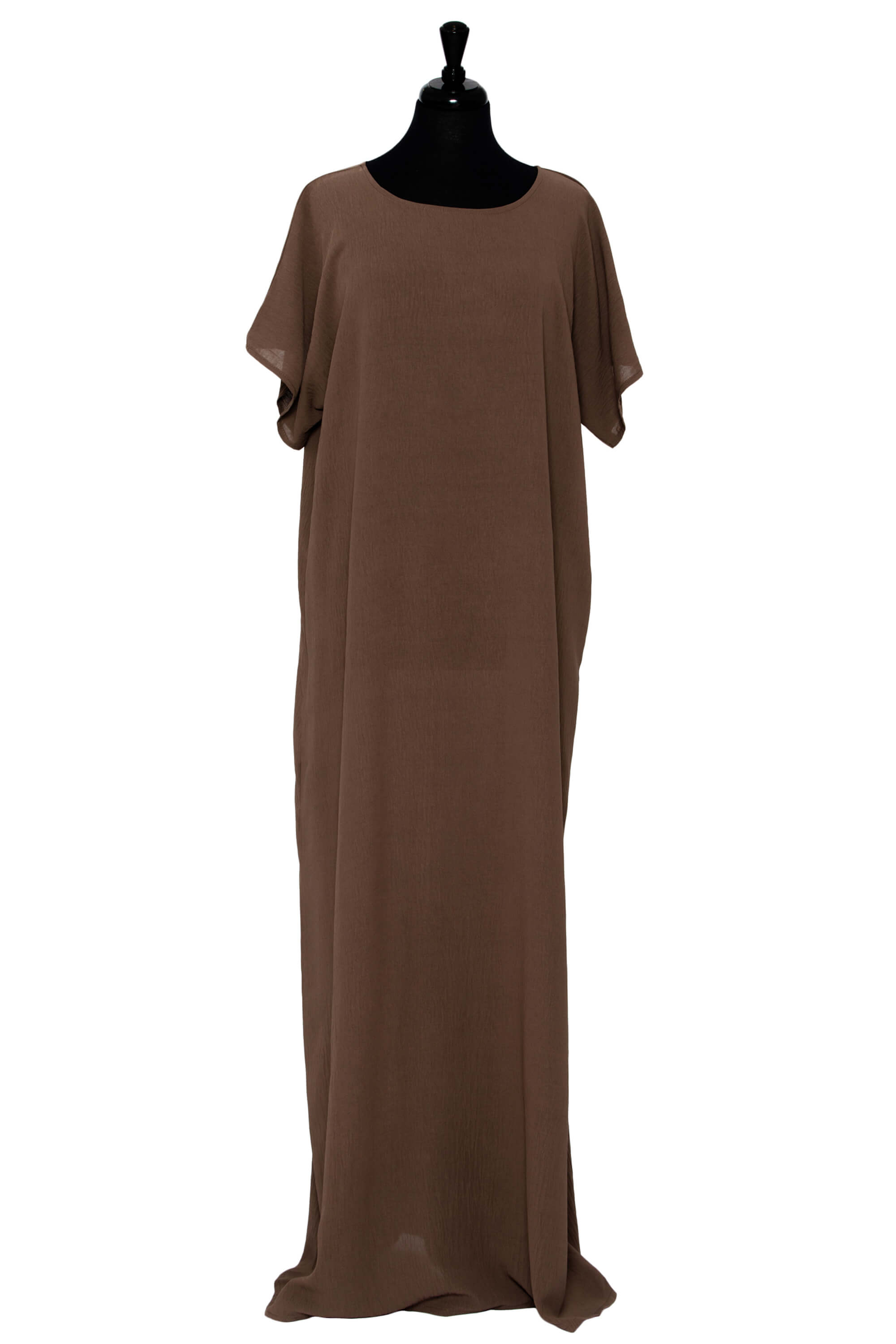 Short Sleeve Dress in Soft Coco 60