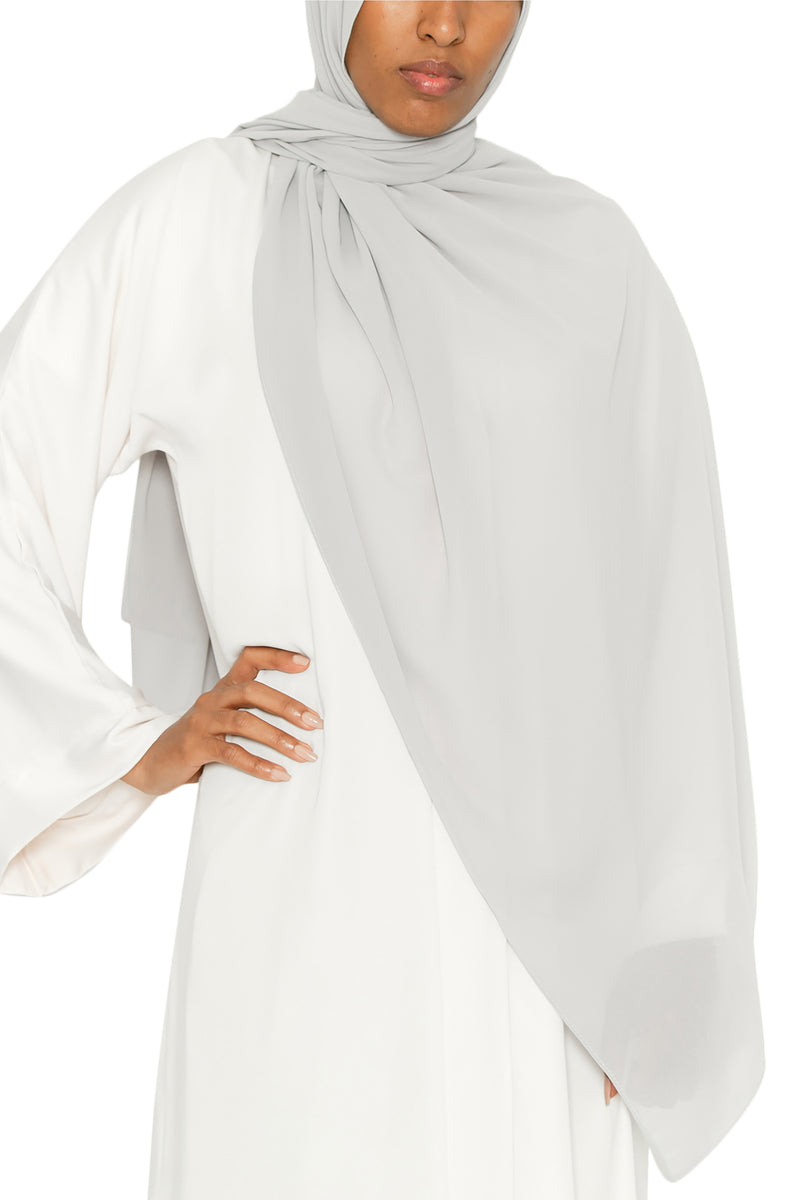 Essential Hijab Grey | Al Shams Abayas 7
