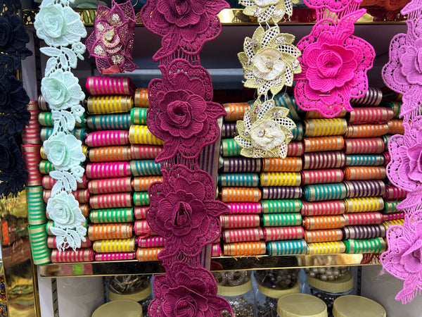 Behind the Scenes - Sourcing Trims in Dubai
