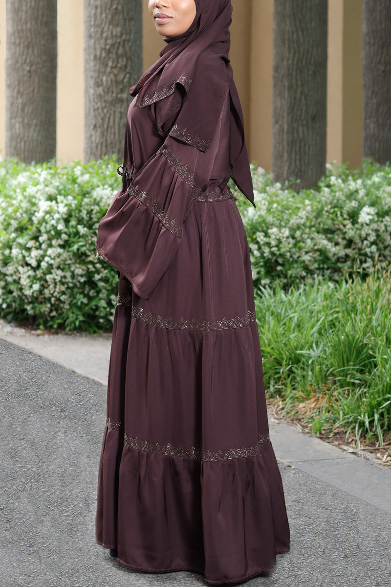Alura Abaya - Chocolate
