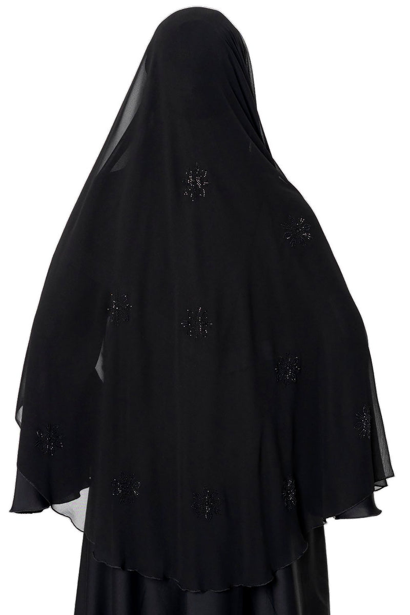 Ayla Ghashwa in Black | Al Shams Abayas_7