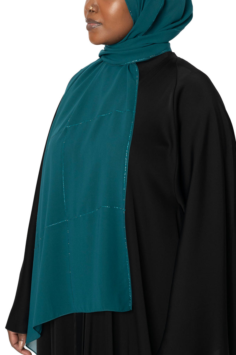 City Girl in Teal | Al Shams Abayas_5