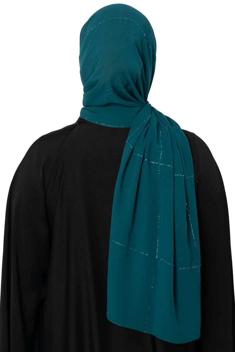 City Girl in Teal | Al Shams Abayas_4