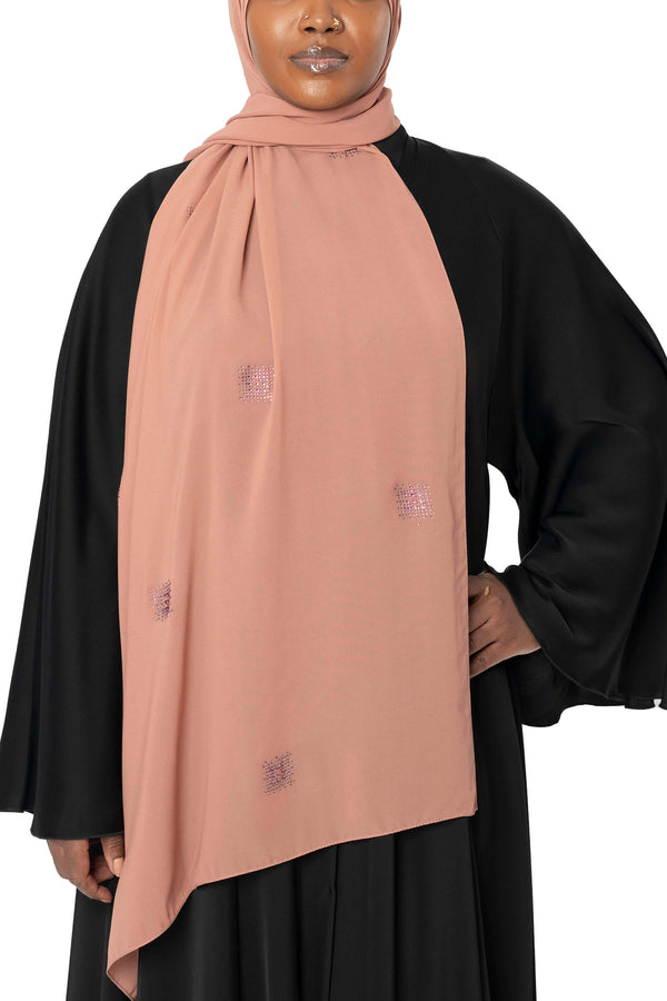 Classy Babe in Coral | Al Shams Abayas_1