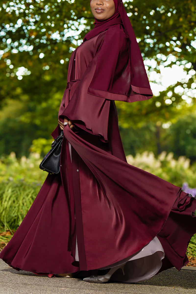 mulberry cotton abaya dress reviews Mulberry Abaya Black | Modest Abayas