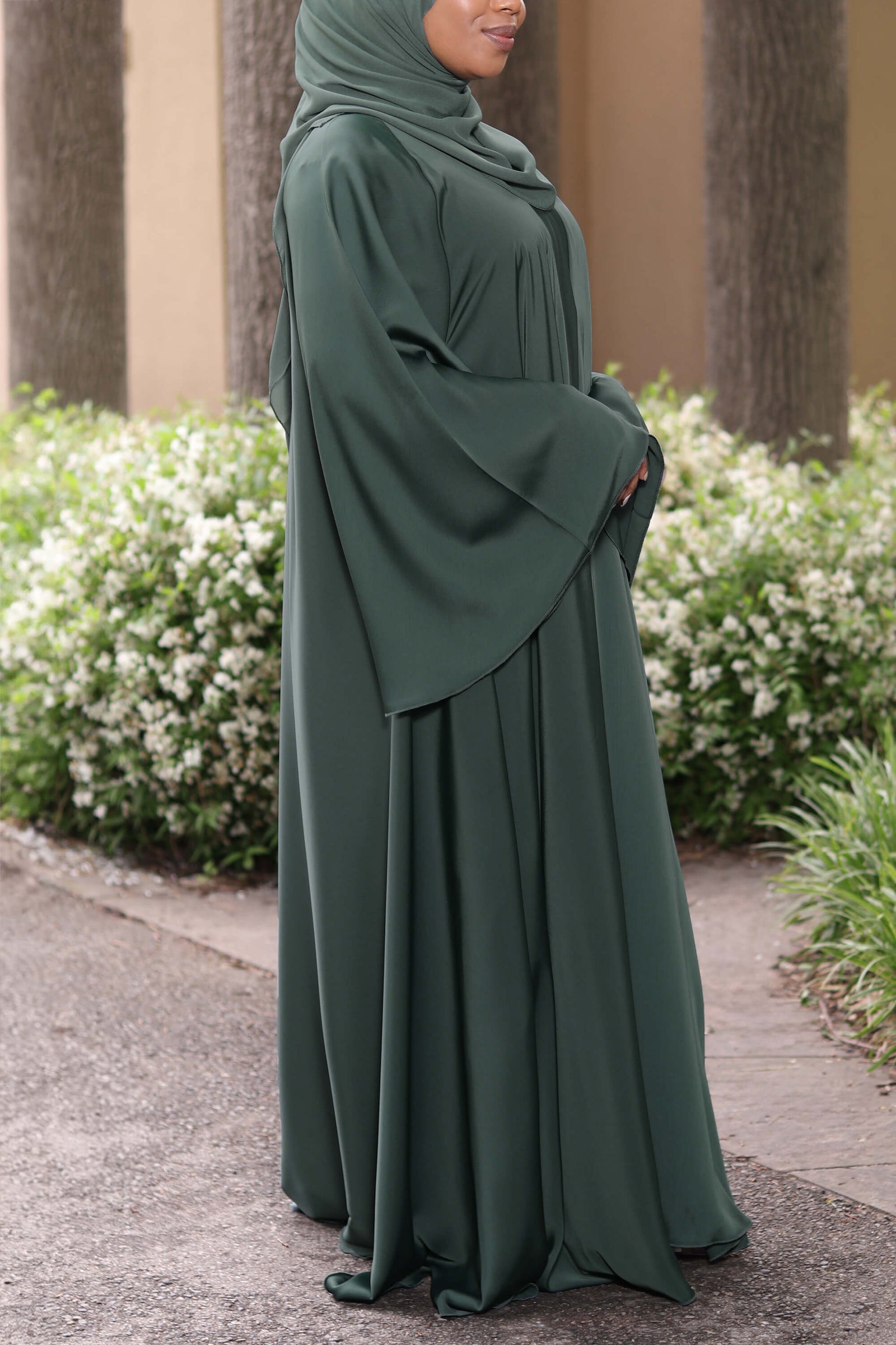 Dunya Abaya In Emerald 58 Dunya Abaya In Emerald 58