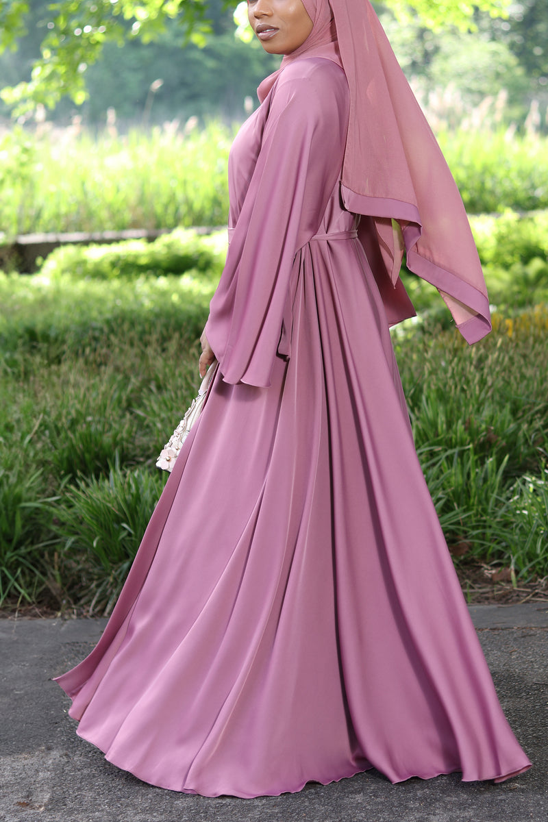 Dunya Abaya in Mauve | Al Shams Abayas_5