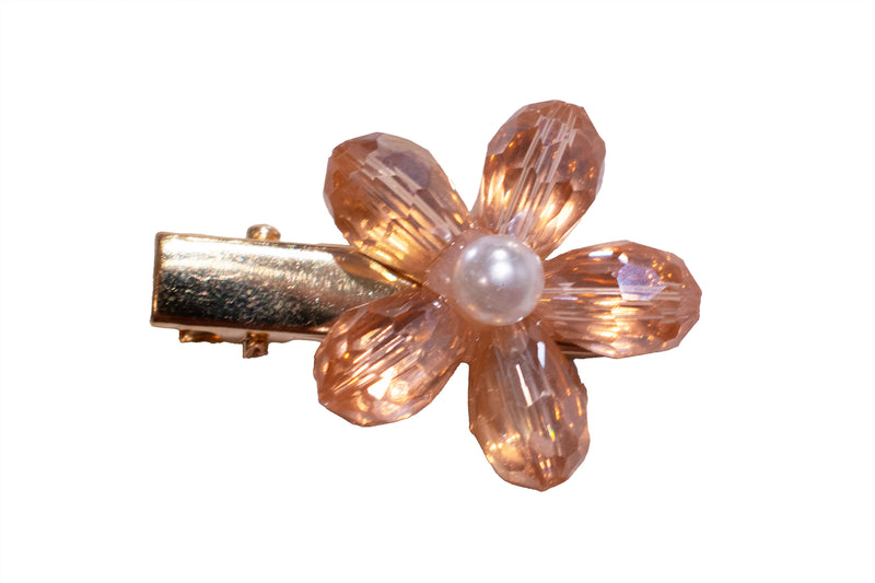 Flower Clip - Blush