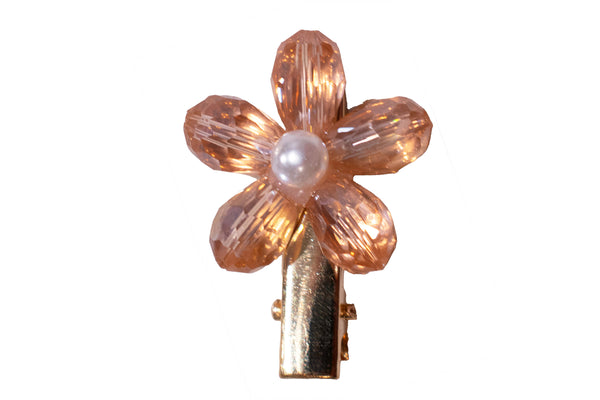 Flower Clip - Blush