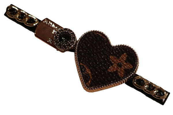 Gold Heart Clip