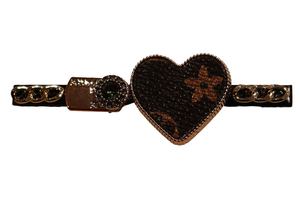 Gold Heart Clip