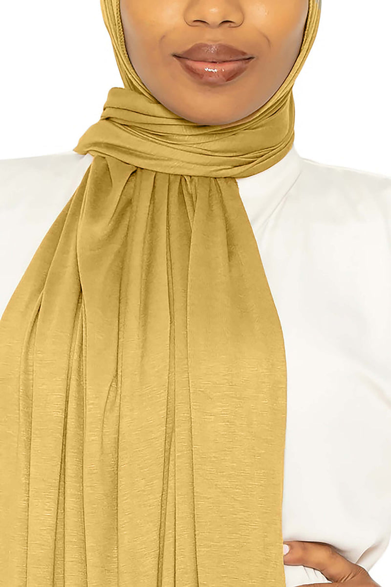 Jersey Hijab -  Goldy