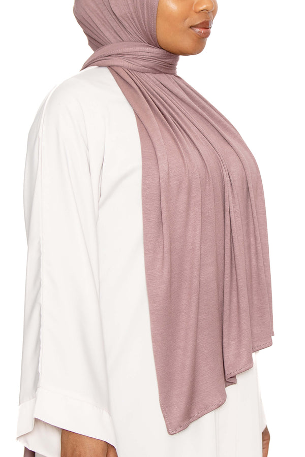 Jersey Hijab Muave| Al Shams Abayas_2