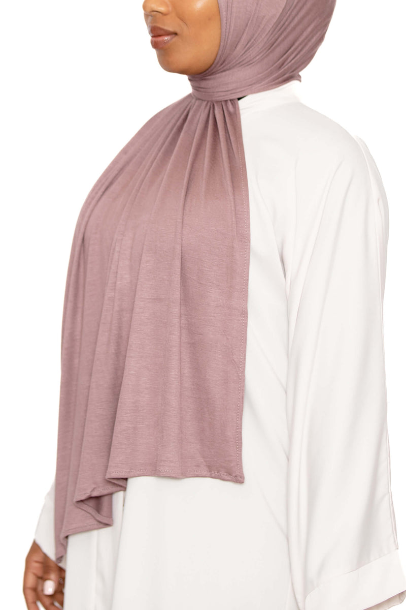 Jersey Hijab Muave| Al Shams Abayas_3