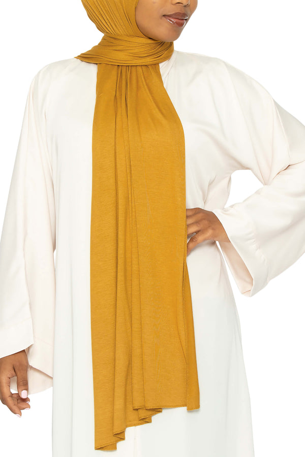 Jersey Hijab in Spice | Al Shams Abayas_1
