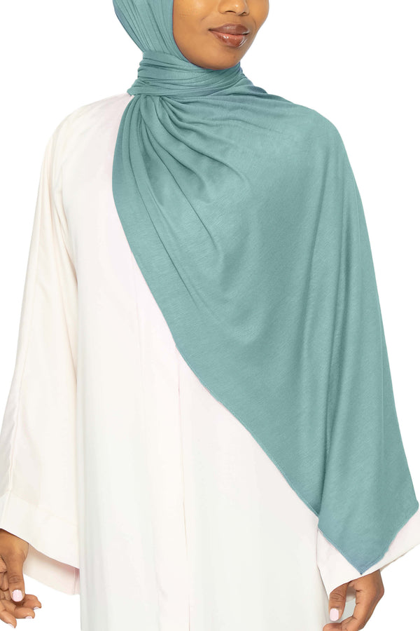 Jersey Hijab - Seabreeze