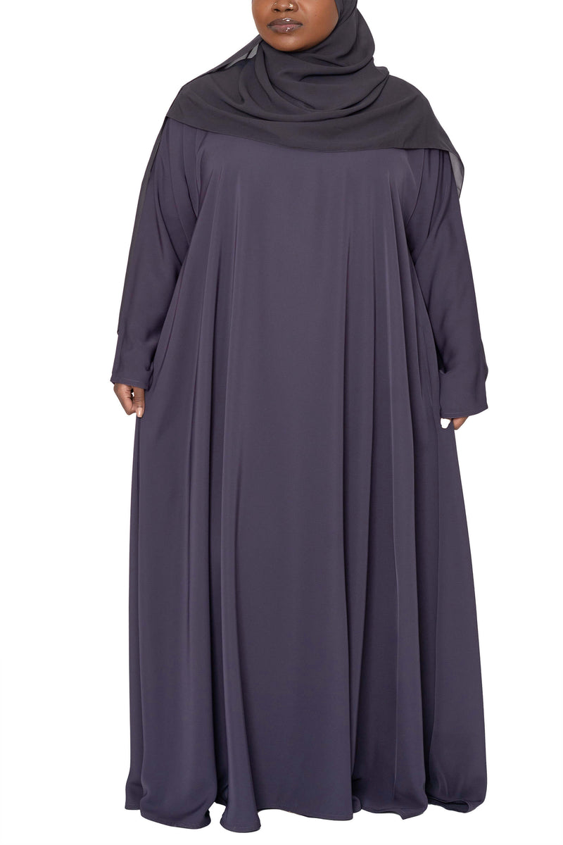 Madison in Dusty Plum Curvy | Al Shams Abayas_4