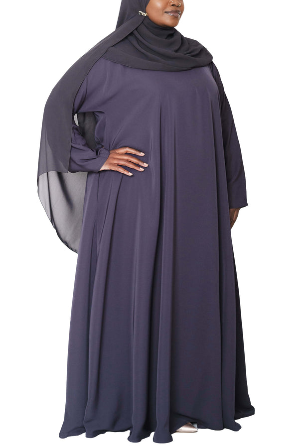 Madison in Dusty Plum Curvy | Al Shams Abayas_7