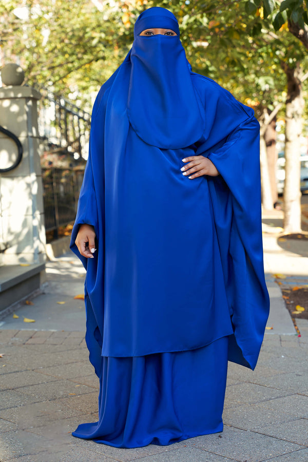 Mahasen Jilbab in Persian Blue | Al Shams Abayas_2