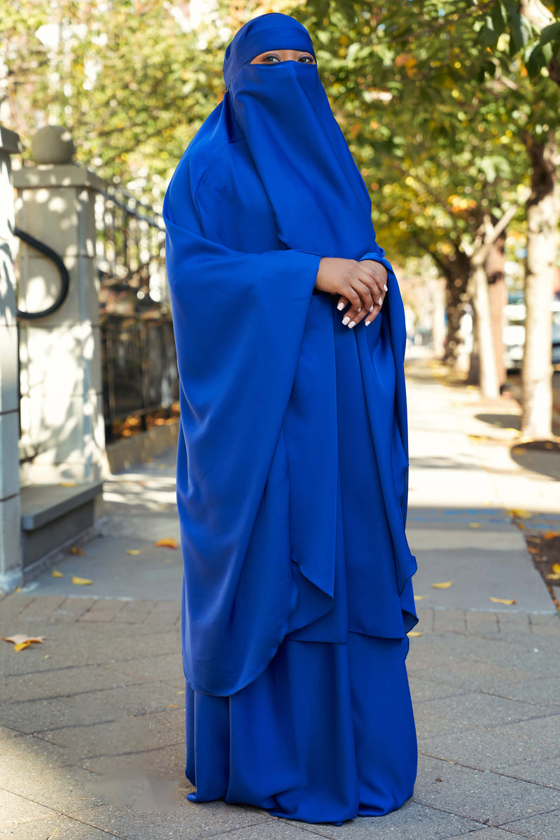 Mahasen Jilbab in Persian Blue | Al Shams Abayas_4