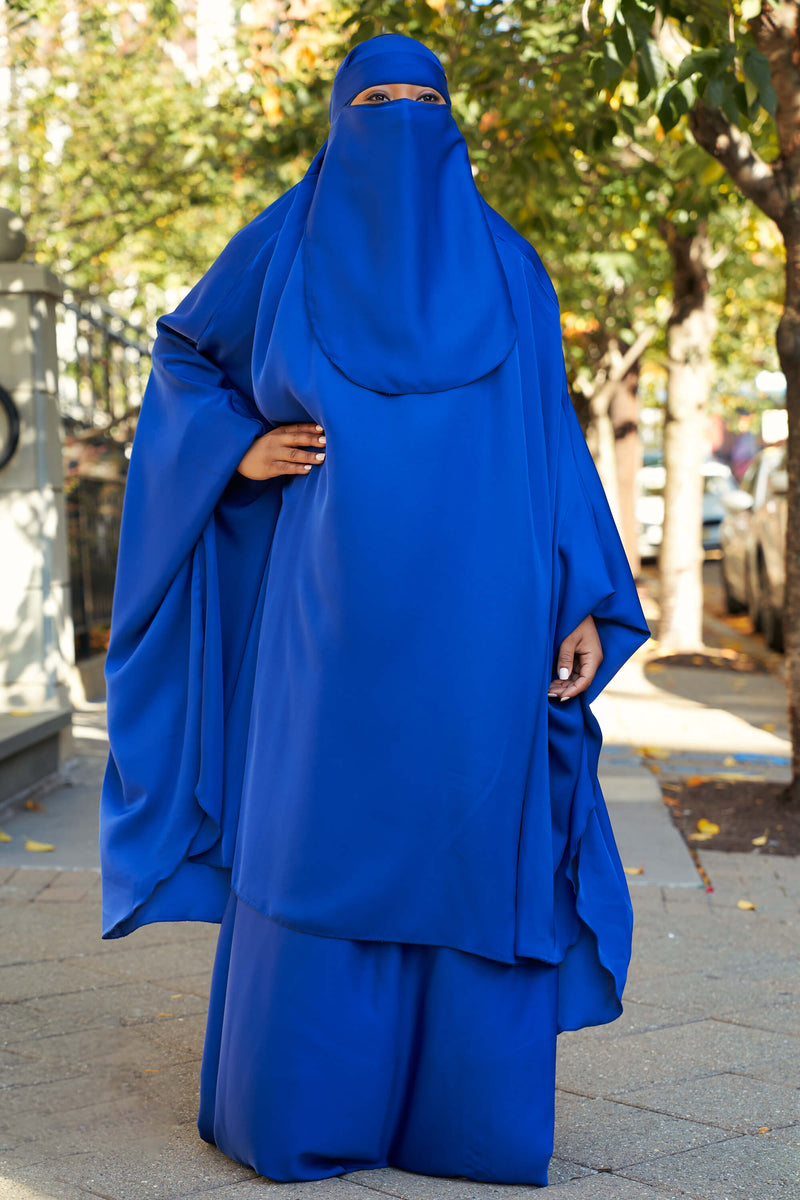Mahasen Jilbab in Persian Blue | Al Shams Abayas_7