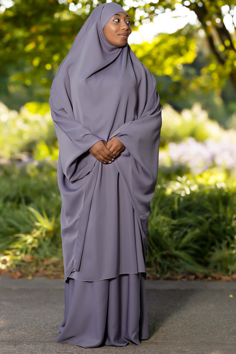 Mahasen Jilbab Set in Lavender