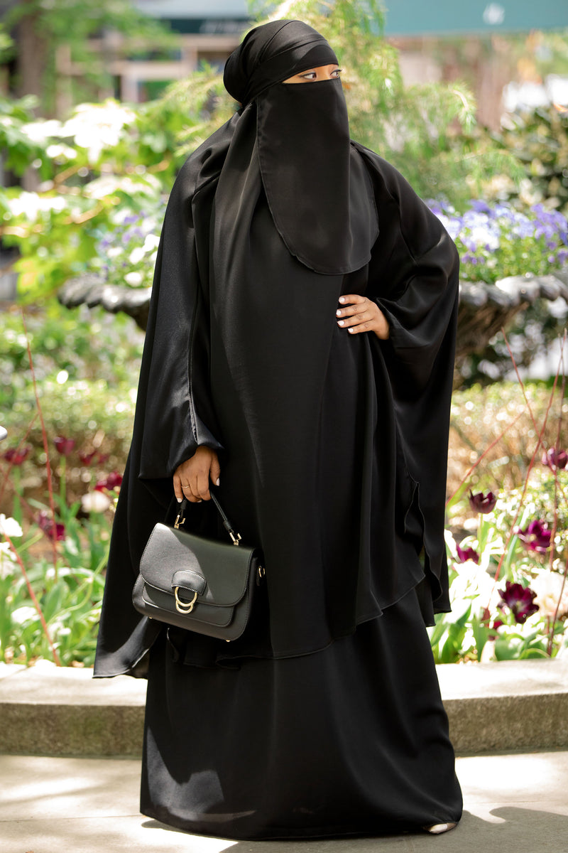 Mahasen in Black | Al Shams Abayas_20