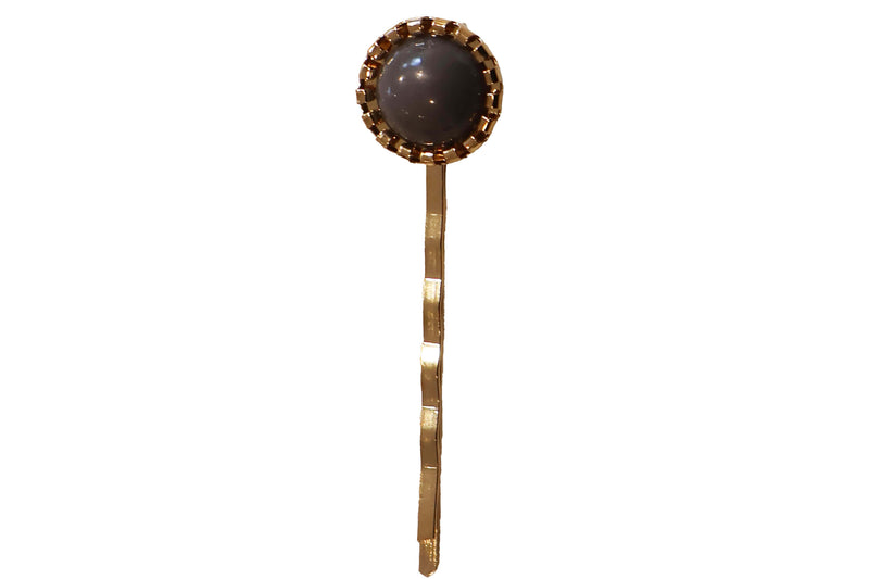 Circle Pin - Mauve
