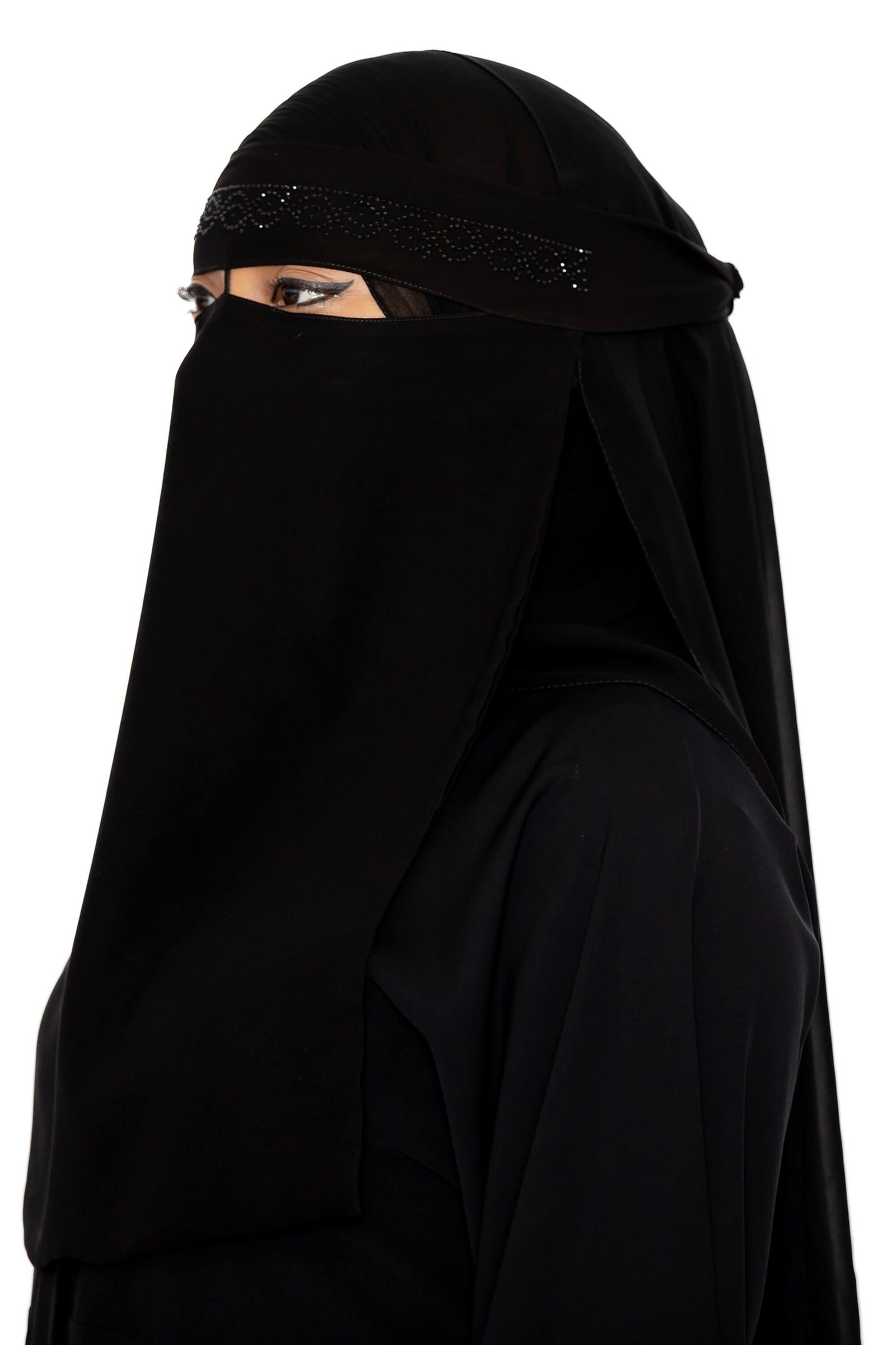 ✨即購入OK✨【美品】Bibiy. NUNA RIBBON TOP　ブラック Norma Niqab – Al Shams Abayas