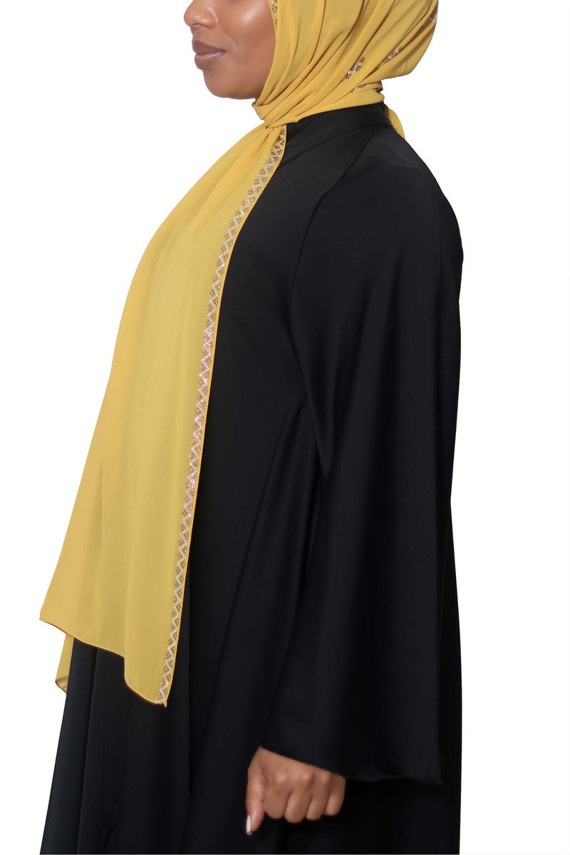 Radiance in Sun Gold | Al Shams Abayas_5