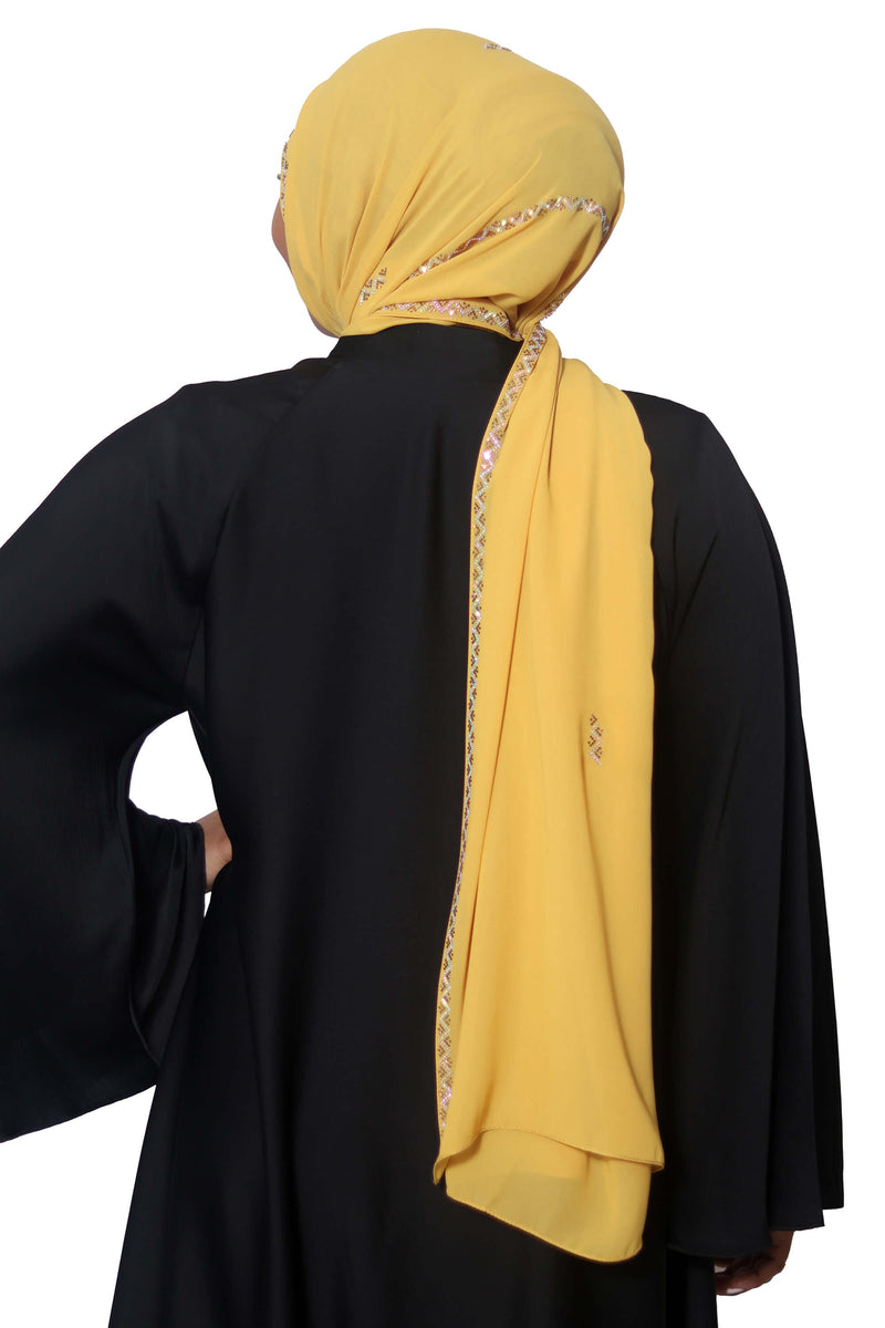 Radiance in Sun Gold | Al Shams Abayas_7