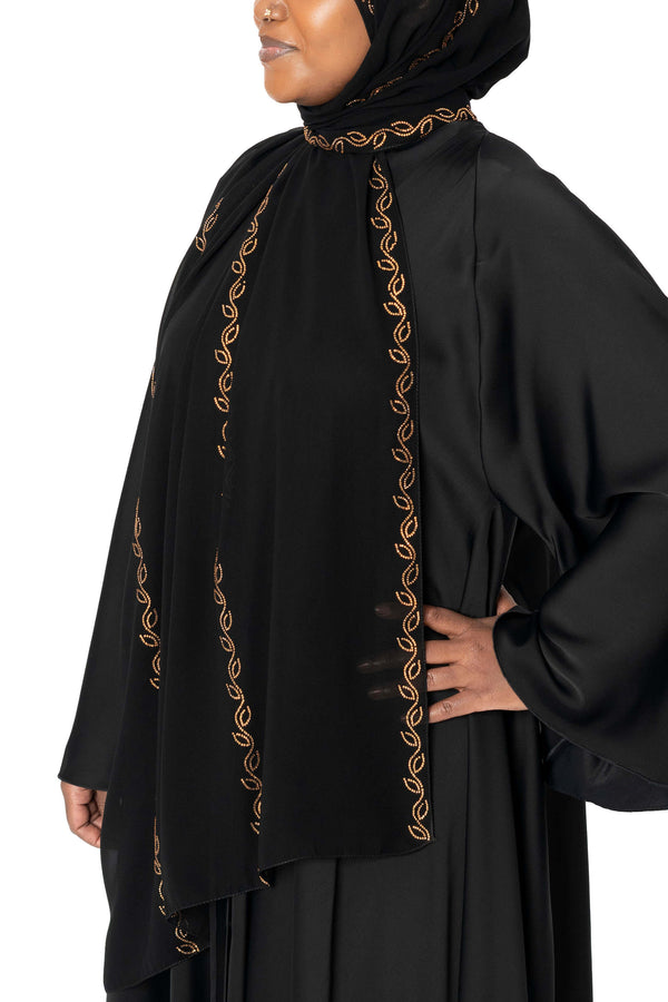 Serene in Gold | Al Shams Abayas_1
