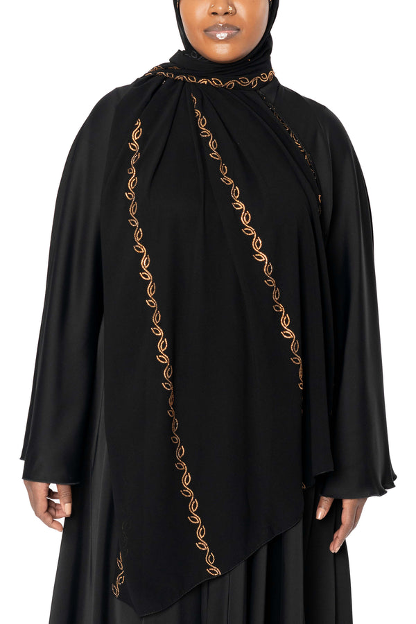 Serene in Gold | Al Shams Abayas_2