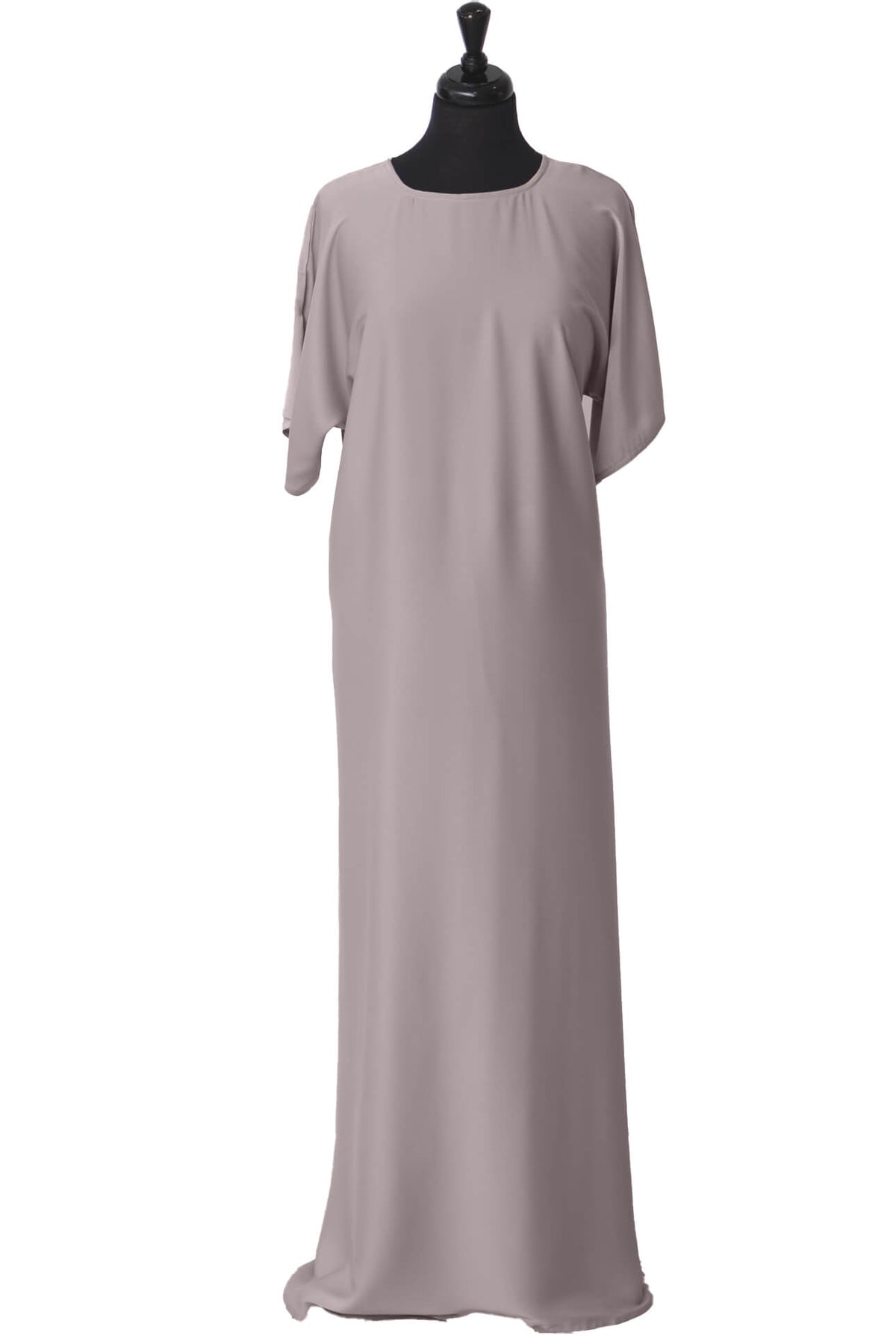 chinese dress ladies Short Sleeve Dress in Sand – Al Shams Abayas