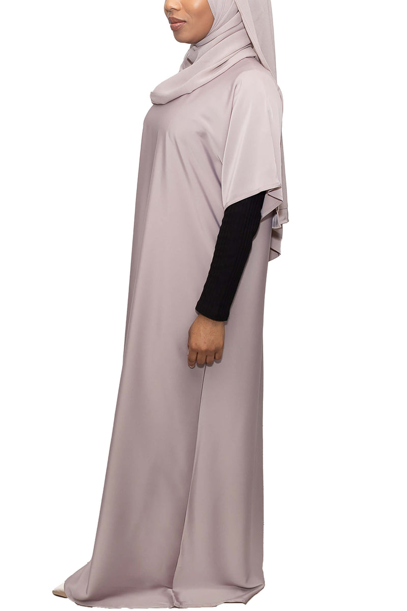 Short Sleeve Dress in Sand | Al Shams Abayas_4