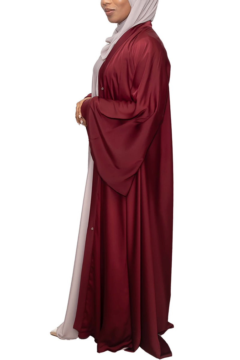 Short Sleeve Dress in Sand | Al Shams Abayas_7