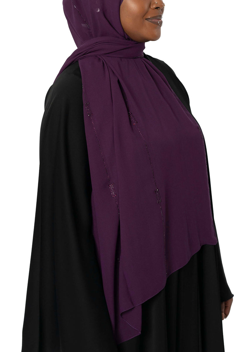 Sincerity in Plum | Al Shams Abayas_4
