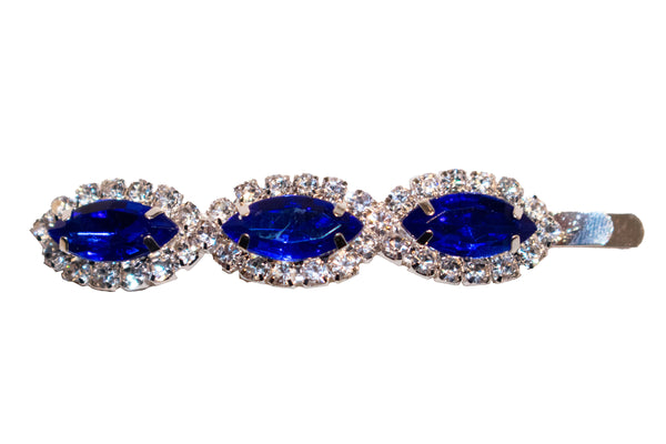 Triple Diamond Pin - Royal Blue