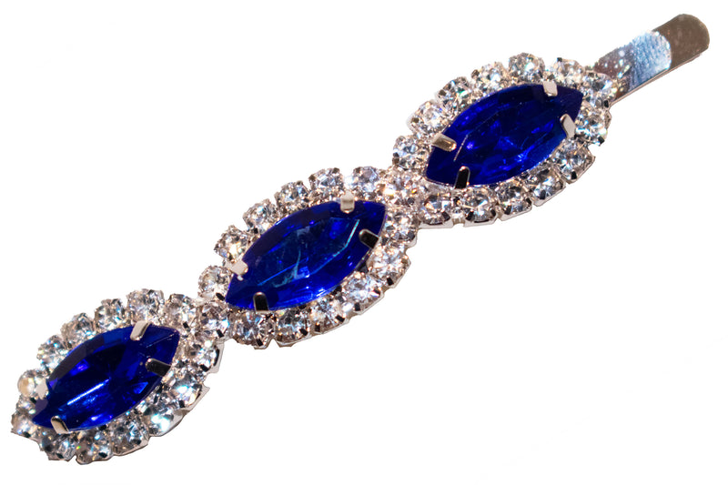 Triple Diamond Pin - Royal Blue