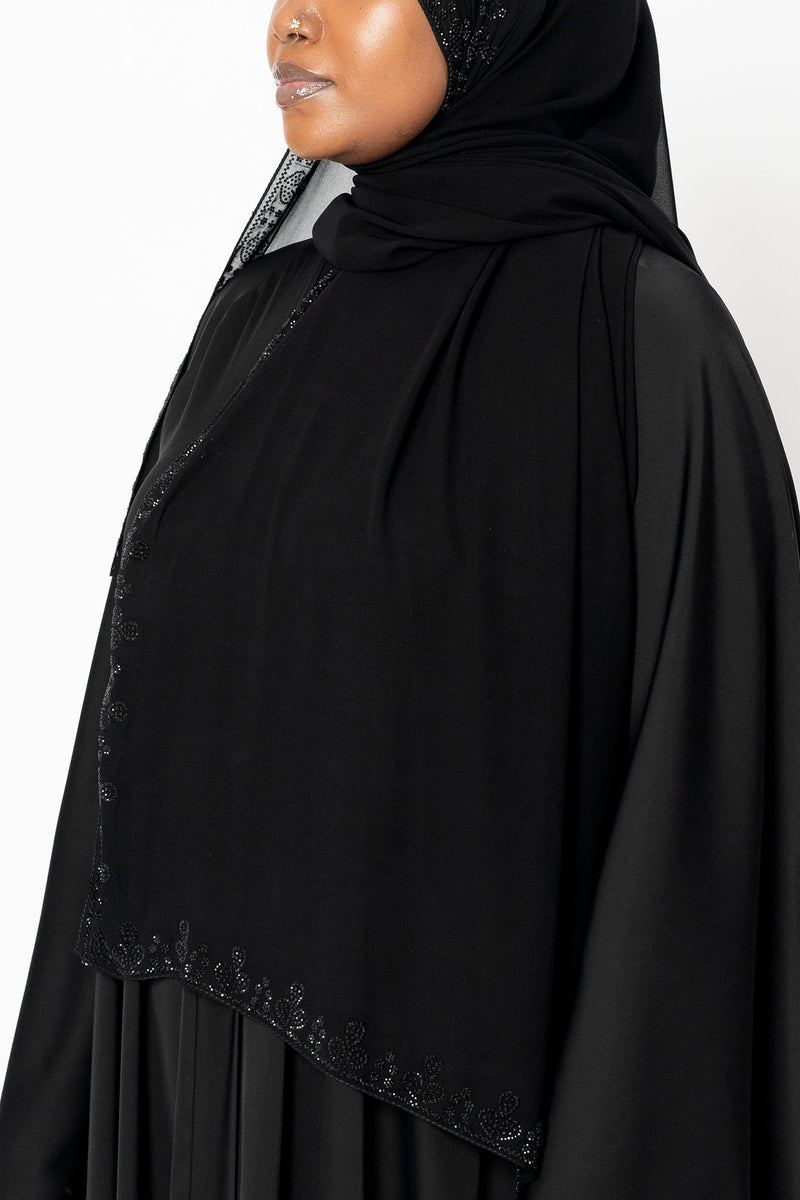 Zuri in Black | Al Shams Abayas_4