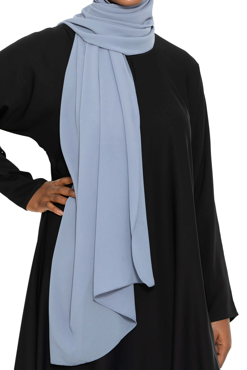 Essential Hijab Dusty blue | Al Shams Abayas 6