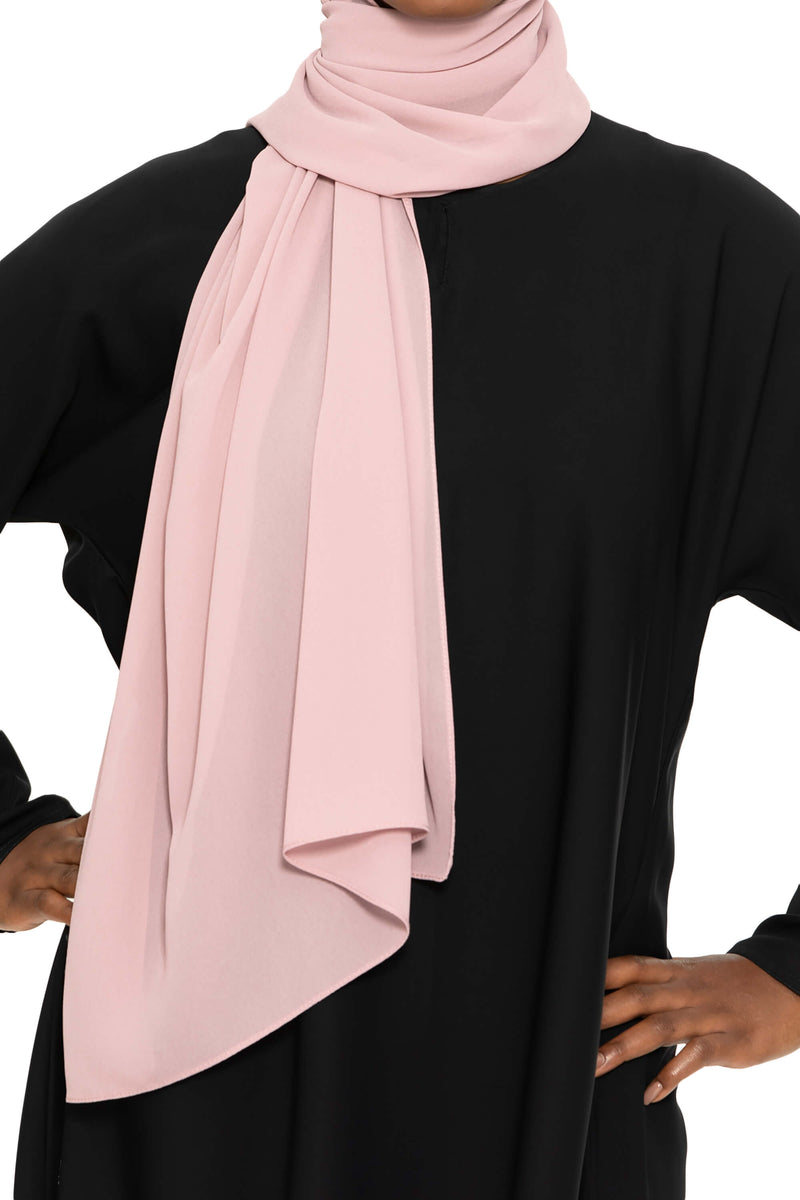 Essential Hijab Blush | Al Shams Abayas 11
